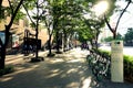 Bikes on path, Seoul, South Korea