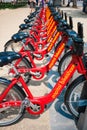 Bike share Royalty Free Stock Photo