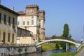 Bikeway along the Naviglio Grande, Villa Gaia Palazzo Archinto at Robecco