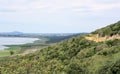 Biking around Lake Vrana near Zadar, Croatia