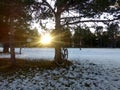 Sunny days in Alta Finnmark Norway Royalty Free Stock Photo