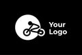 Biking, linear, stylish logo vector illustration of a high quality and modern Bicycle