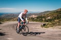 BikingMan Corsica 2022 at Speloncato Royalty Free Stock Photo