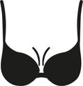 Bikini bra with boobs Royalty Free Stock Photo