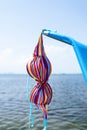 Bikini drying on a deck chair