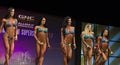 Bikini Finalists at 2018 Toronto Pro Supershow Royalty Free Stock Photo