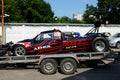 The ZAZ GTR Drag Racing car is on Professional Ukrainian Drag Racing Series Show