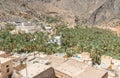 Bilad Sayt, a spectacular mountain village in Oman Royalty Free Stock Photo