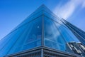 Ground level view of Iberdrola tower. Designed by architect Cesar Pelli