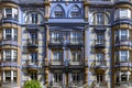 Bilbao old buildings Royalty Free Stock Photo