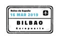 Bilbao passport stamp