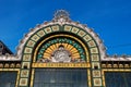 Bilbao Concordia station, details, decorations, Bilbao, province of Biscay, Basque Country, Spain, Iberian Peninsula, Europe Royalty Free Stock Photo