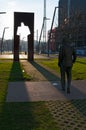 The public sculpture of Ramon Rubial Cavia, socialist, Bilbao, Basque Country, Spain, NorthernSpain, Iberian Peninsula, Europe