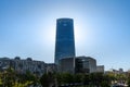 Iberdrola tower in Bilbao. Headquarters of one of the main energy companies