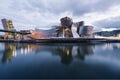 Guggenheim Museum in the Basque city of Bilbao, in northern Spain