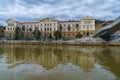 Bilbao, Spain, February 15, 2022. University of Deusto in Bilbao, Spain. Royalty Free Stock Photo