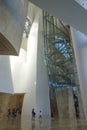 Bilbao, Spain - Interior Atrium hall of the Guggenheim Museum