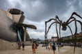 Maman sculpture by Louise Bourgeois - Guggenheim Museum. Bilbao, Basque Country, Spain