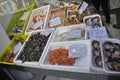 Bilbao, 13th april: Ribera Market Interior from Downtown of Bilbao city in Basque Country of Spain Royalty Free Stock Photo