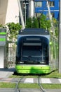 Bilbao tram Royalty Free Stock Photo