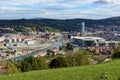 Bilbao view from Covetas Mount Pais Basque Spain