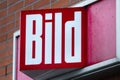 Bild newspaper logo hamburg germany Royalty Free Stock Photo