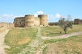 BILGOROD-DNISTROVSKYJ, UKRAINE - October, 30, 2019: Bilhorod-Dnistrovskyi castle  or Akkerman fortress architectural monument of Royalty Free Stock Photo