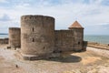 view to Akkerman fortress which is on the bank of the Dniester estuary, in Odessa region