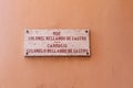 Bilingual street signs in Monaco