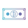 Bill bitcoin commerce technology icon