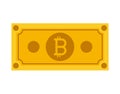 Bill bitcoin commerce technology icon