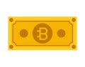 Bill bitcoin commerce technology icon