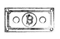 Bill bitcoin commerce technology icon