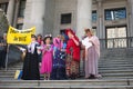 Bill C-51 (Anti-Terrorism Act) Protest in Vancouver