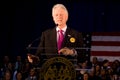 Bill Clinton giving speech at Fisk University Royalty Free Stock Photo