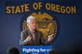 Bill Clinton Stumps for Hillary in Bend, Oregon Royalty Free Stock Photo