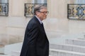 PARIS, FRANCE - APRIL 16, 2018 : Bill Gates at the Elysee Palace Royalty Free Stock Photo
