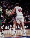 Bill Laimbeer, Detroit Pistons Royalty Free Stock Photo