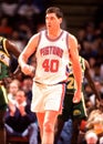 Bill Laimbeer, Detroit Pistons Royalty Free Stock Photo