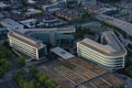 Bill and Melinda Gates Foundation Seattle Campus Aerial View