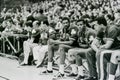 Bill Russell and KC Jones on Celtics Bench