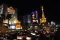 Bill's, Ballys and Paris - Las Vegas, USA Royalty Free Stock Photo