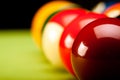 Billard Game Closeup! Royalty Free Stock Photo