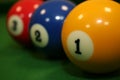 Billard pool Royalty Free Stock Photo