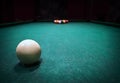 Billards pool game. Royalty Free Stock Photo