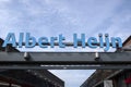Billboard Albert Heijn Supermarket At Weesp The Netherlands 28-4-2021