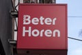 Billboard Beter Horen Shop At Amsterdam The Netherlands 30-1-2022 Royalty Free Stock Photo