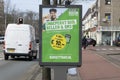 Billboard Budget Thuis Mobile At Amsterdam The Netherlands 23-3-2023 Royalty Free Stock Photo