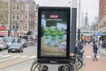 Billboard Campina Milk Company At Amsterdam The Netherlands 17-4-2023