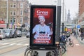 Billboard Circus Casino At Amsterdam The Netherlands 17-4-2023